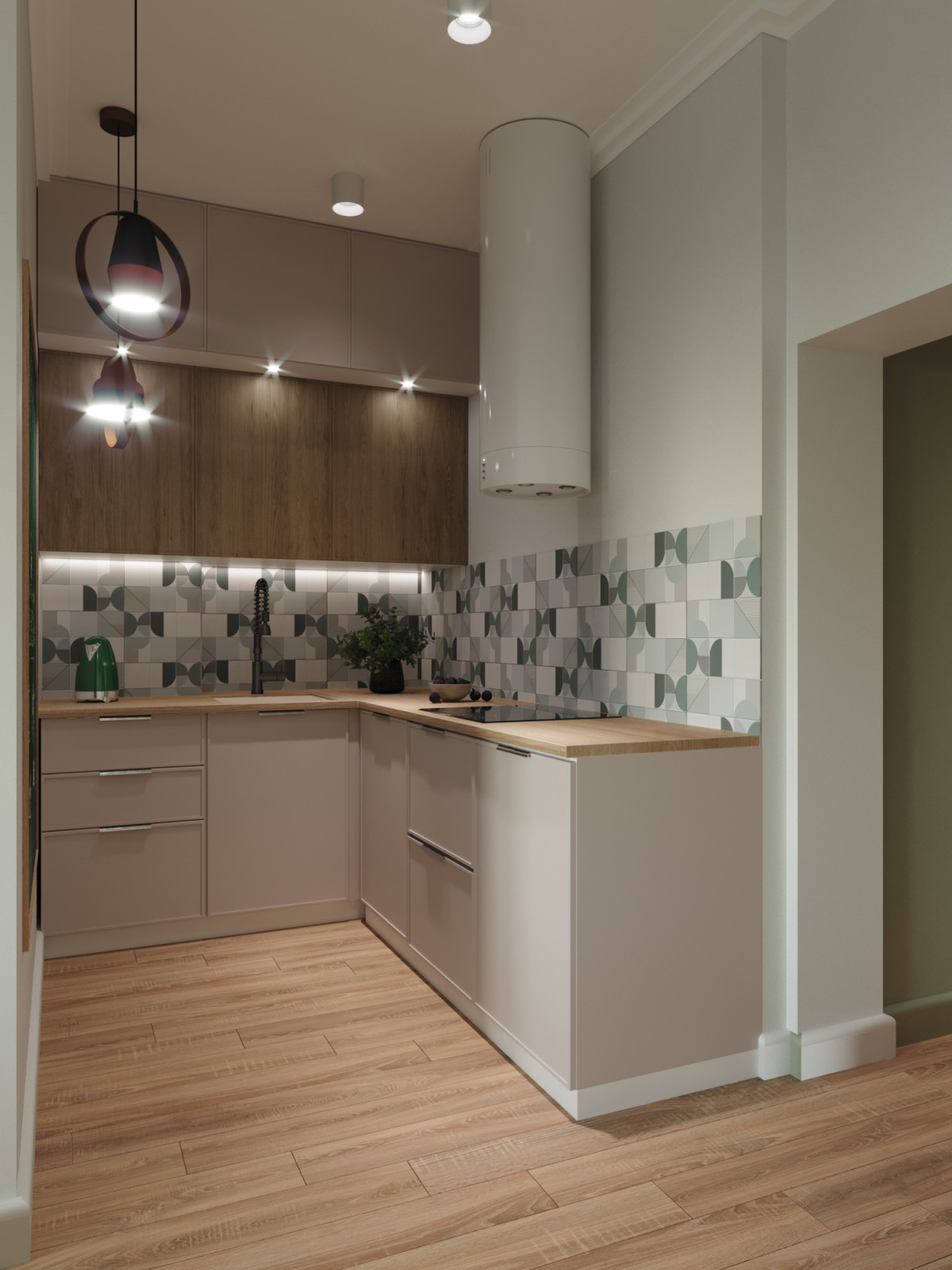 Пастельная геометрия