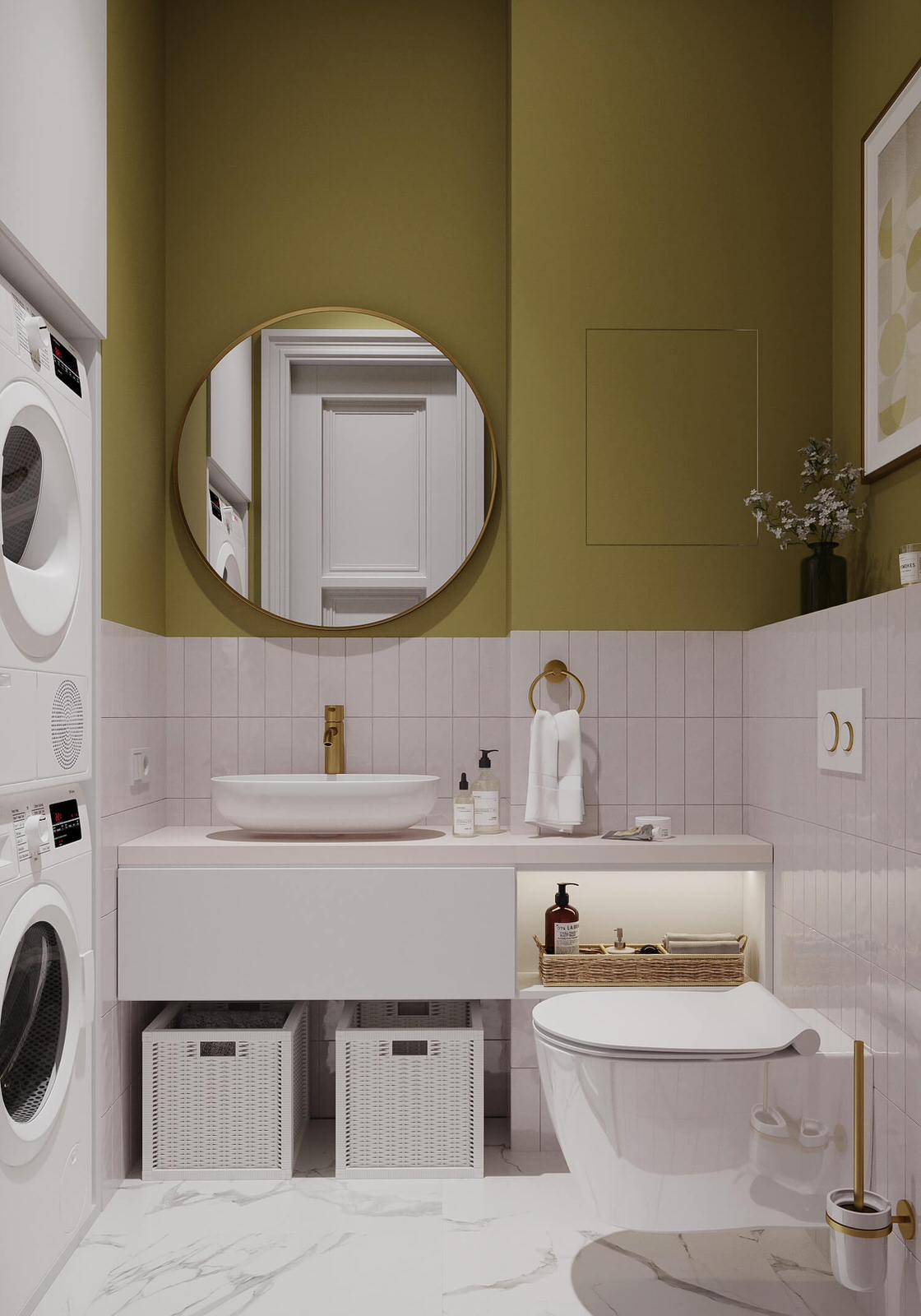 Дизайн проект квартиры 88м2