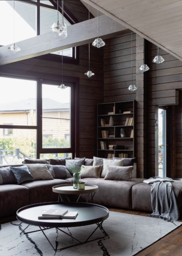 Темный лес: загородный дом в Подмосковье