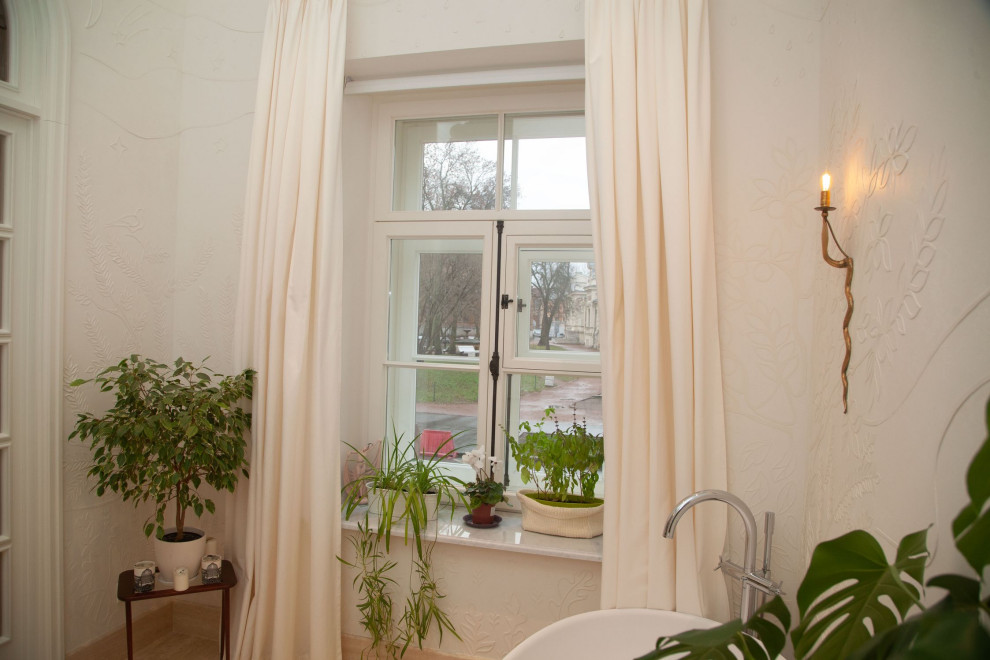 Квартира с историческими окнами и двери