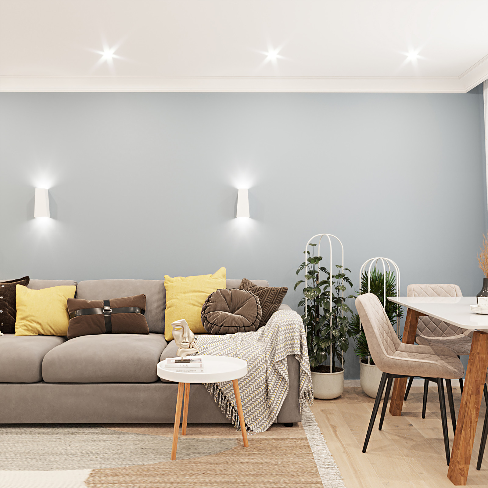 Дизайн-проект квартиры. S=50м2