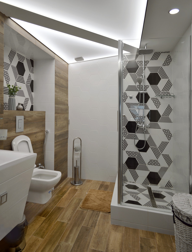 Обложка проекта: Двухуровневая квартира в ЖК "Седьмое Небо"