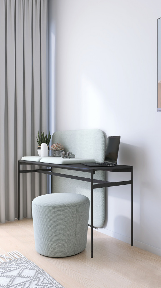 Нежная спальня в скандинавском стиле