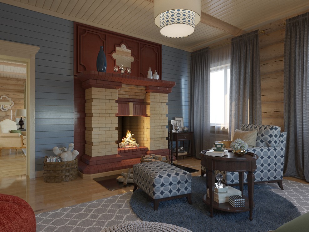 Wooden house. Reconsruction