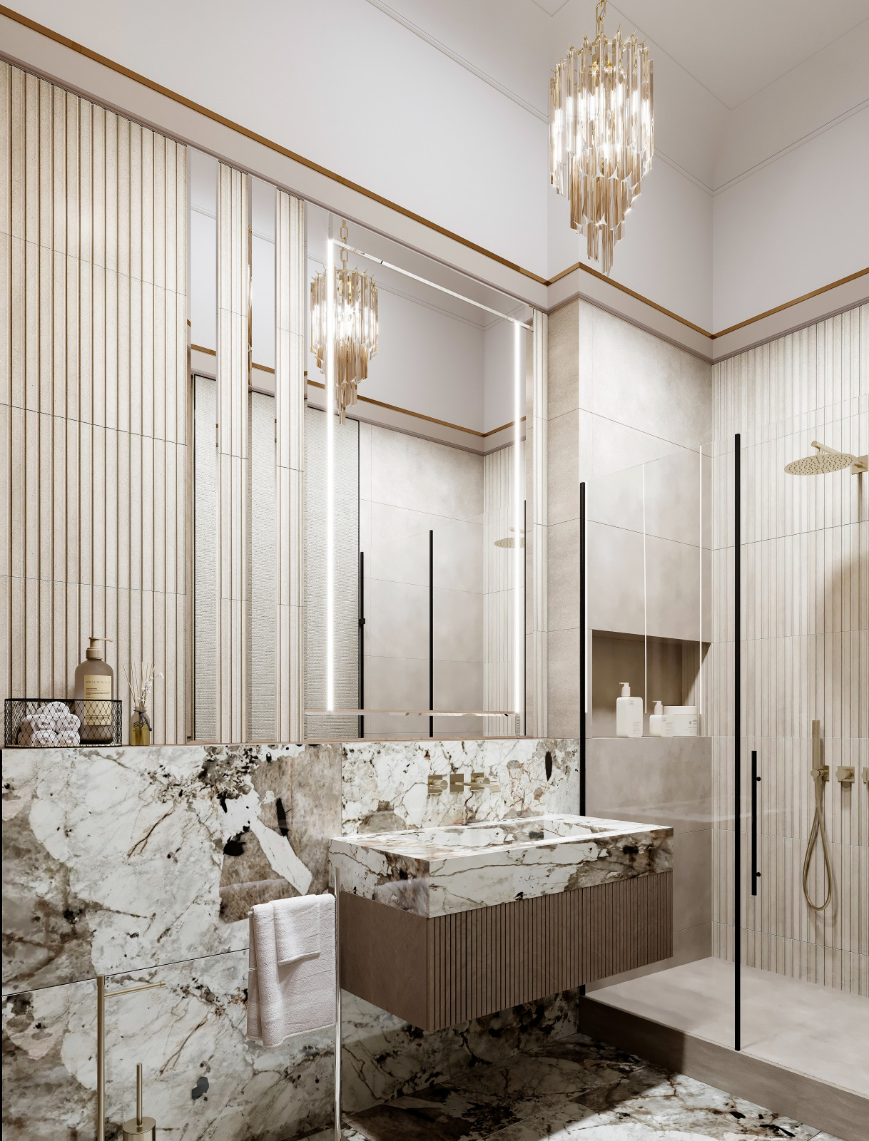 ДИЗАЙН ДВУХУРОВНЕВОГО ПЕНТХАУСА В ЖК "NOW"