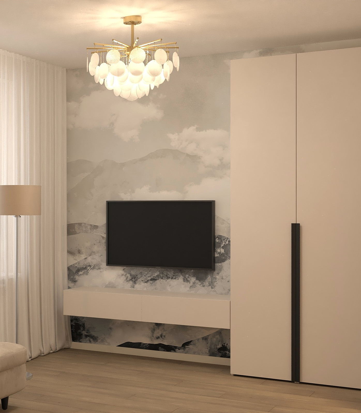 Небесный синий