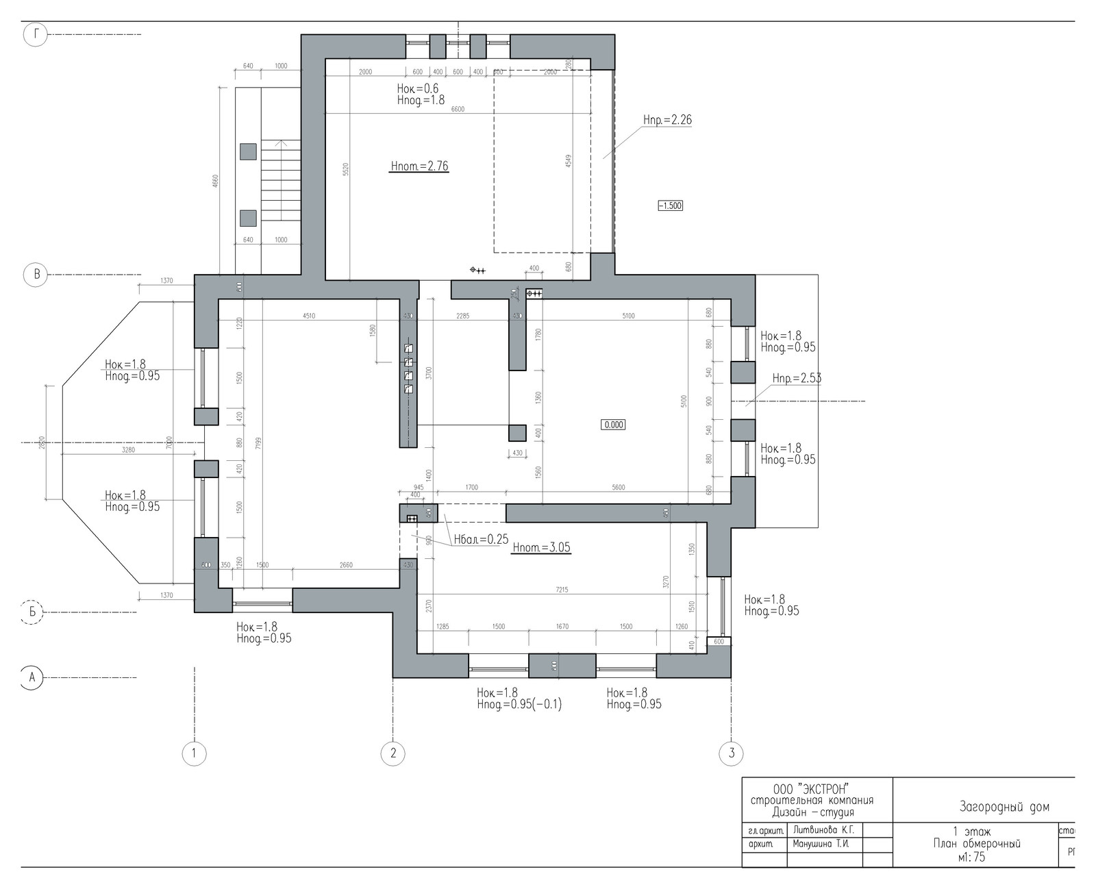 Дом  на Носовихинском шоссе