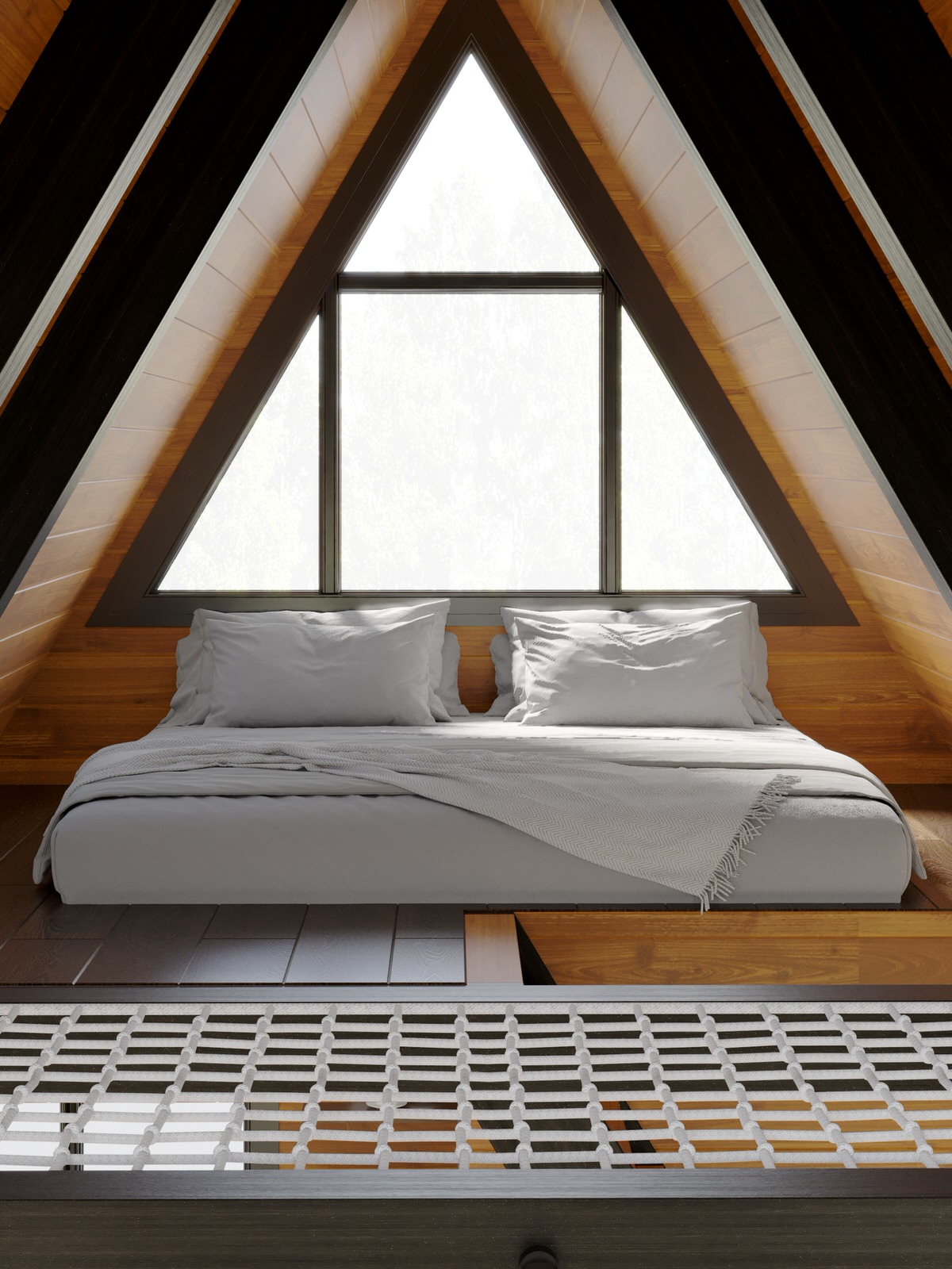 Домики в горах. Афреймы