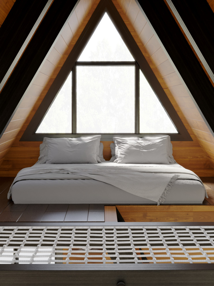 Домики в горах. Афреймы