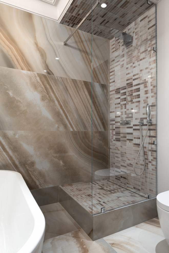 Реализация проекта трехкомнатной квартиры ЖК "Фили Град" (Three-room apartment)