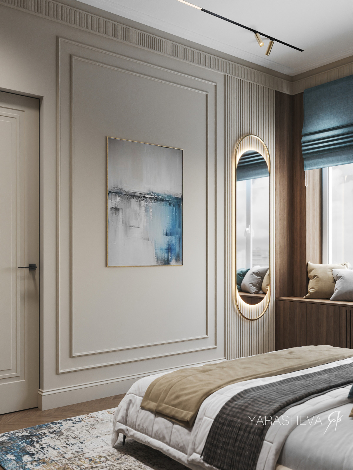 Дизайн-проект в ЖК Freedom (Фридом) 55 м кв.