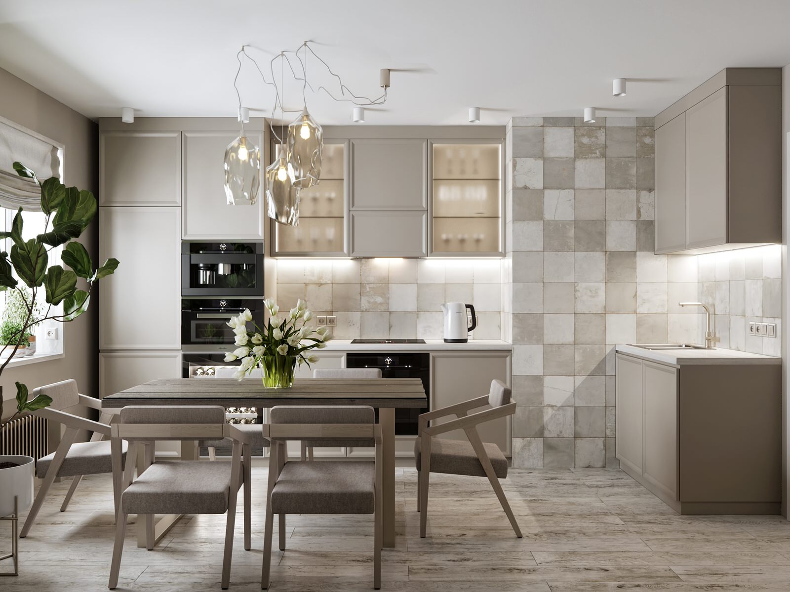 Обложка проекта: Дизайн-проект кухни