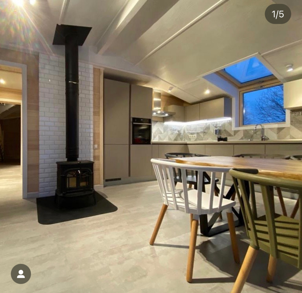 Обложка проекта: Загородный дом в скандинавском стиле