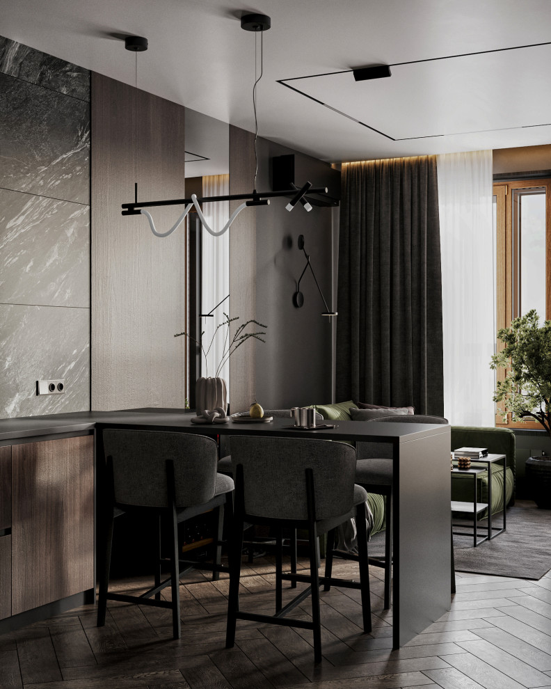 Дизайн квартиры в современном стиле г. Новосибирск. 2025г