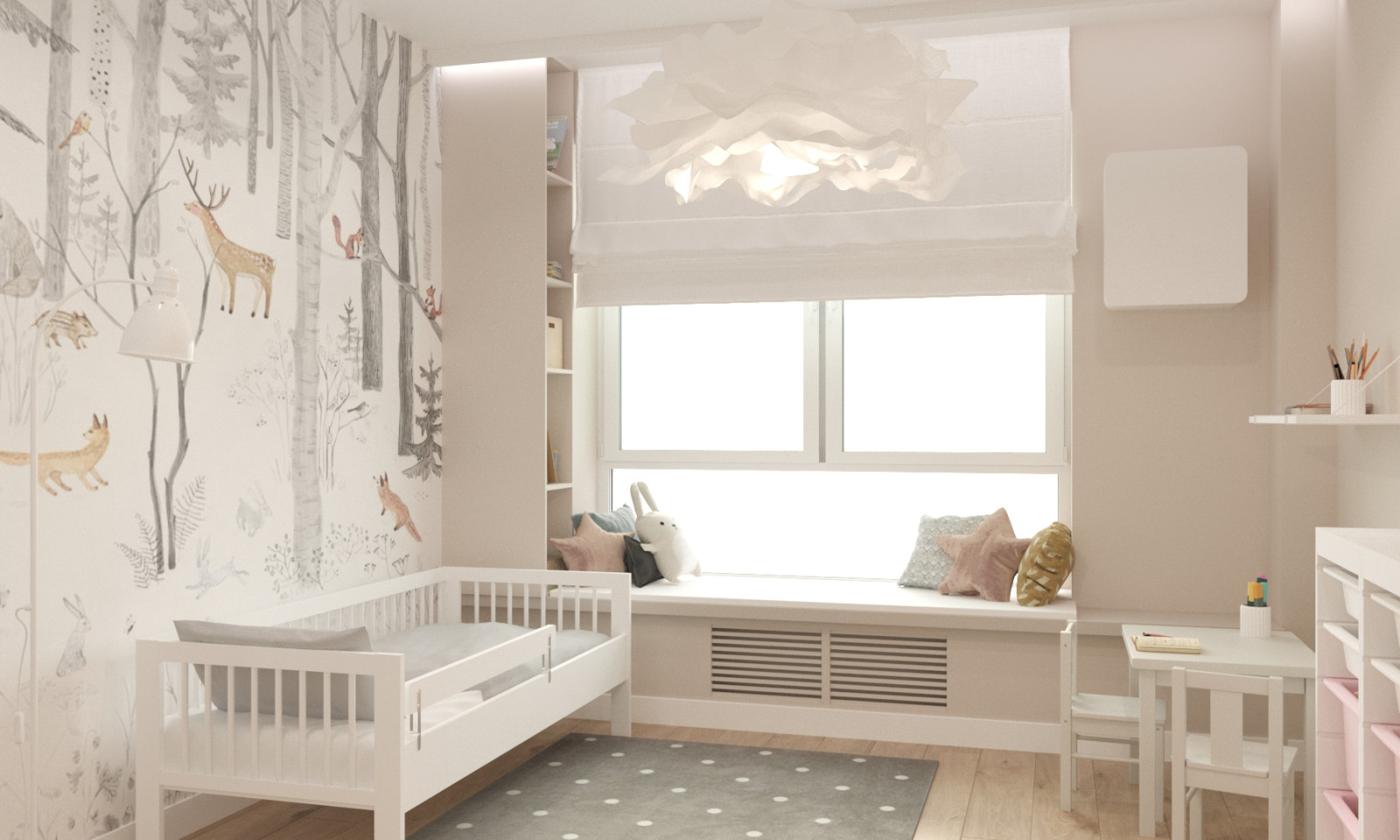 4-комнатная квартира 88 м.кв. для семьи из четырех человек