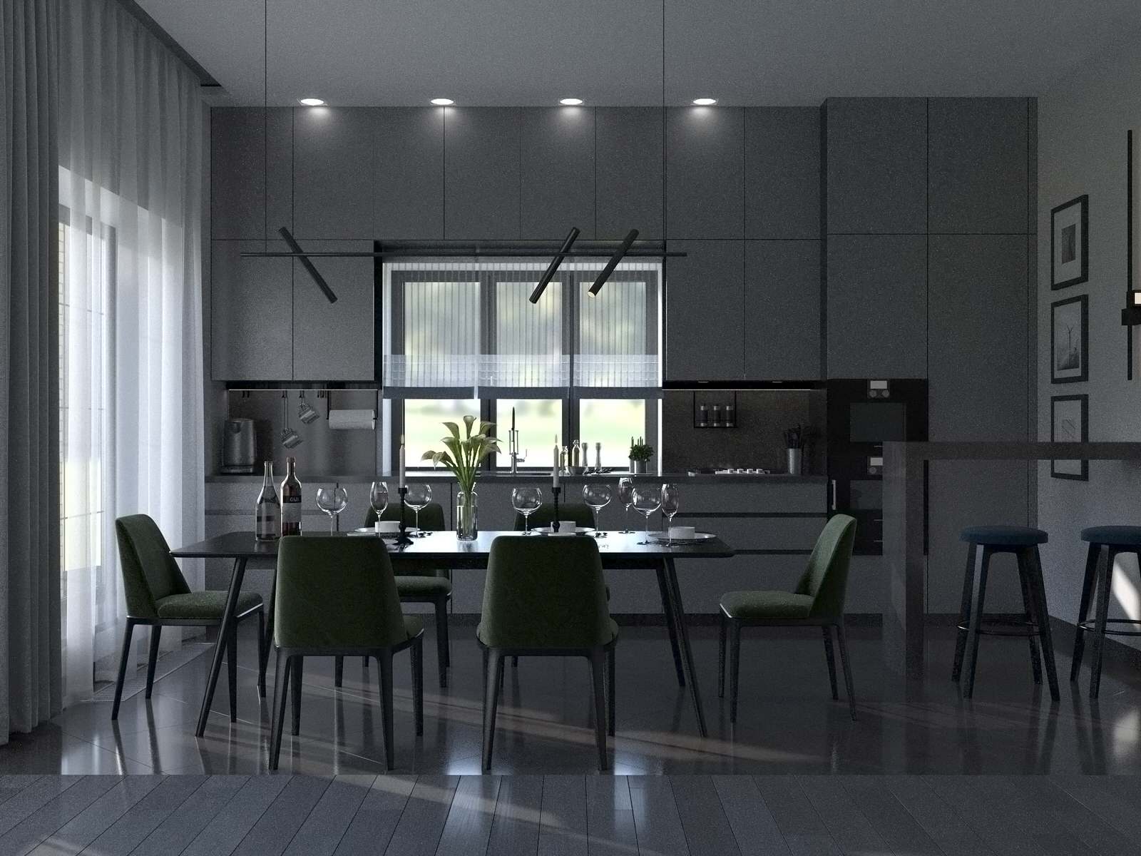 Обложка проекта: Загородный дом "Лисичкин лес"