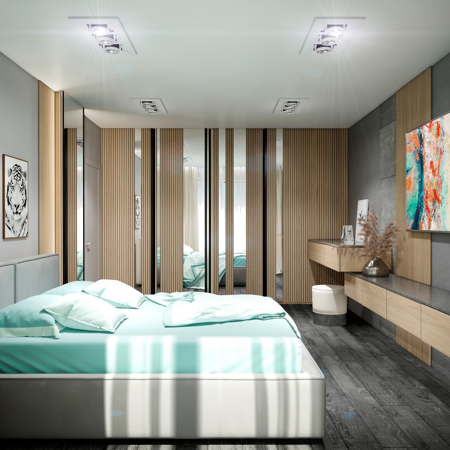 Дизайн проект квартиры в ЖК Арт Сити