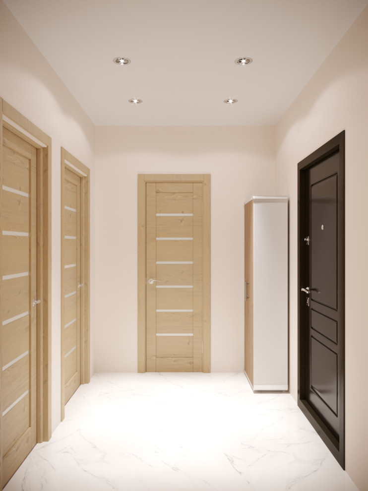 Дизайн-проект однокомнатной квартиры.