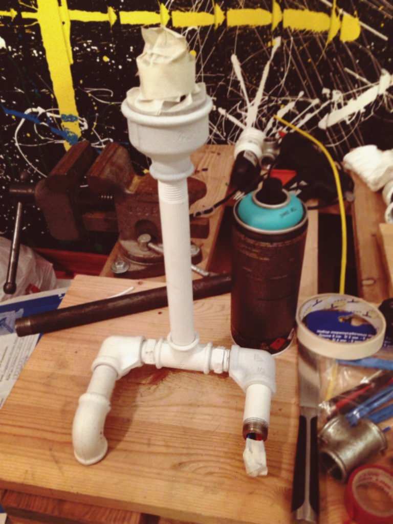 Светильники из водопроводной трубы