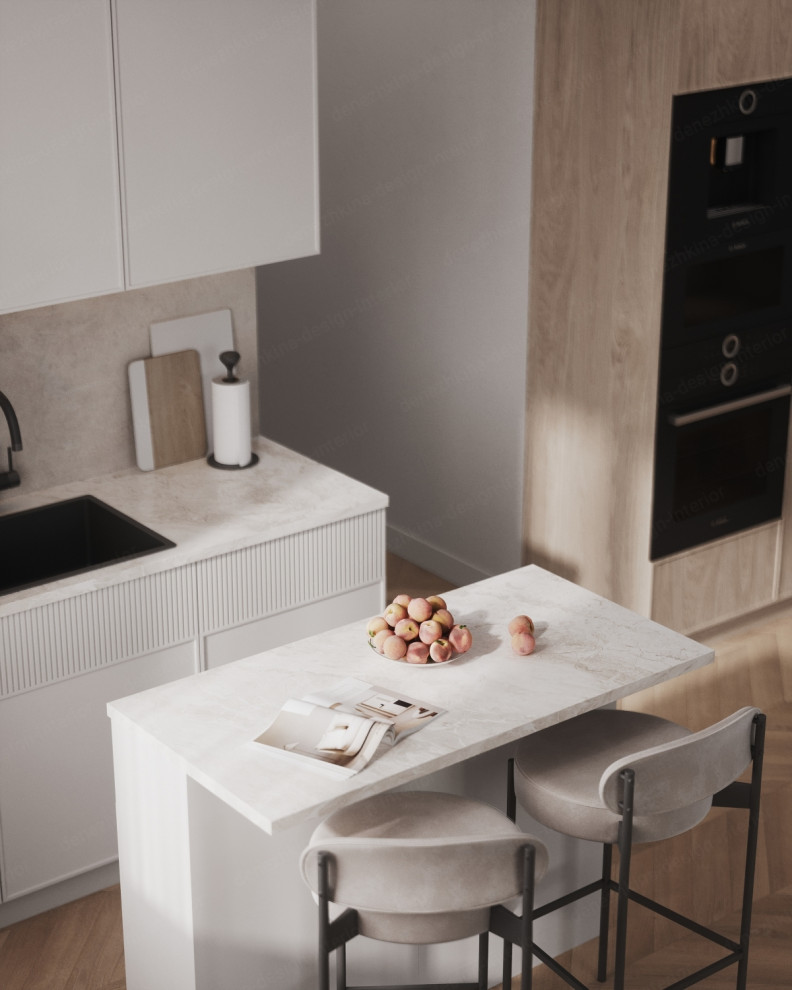 Дизайн проект 3 комнатной квартиры — ЖК Скандинавия