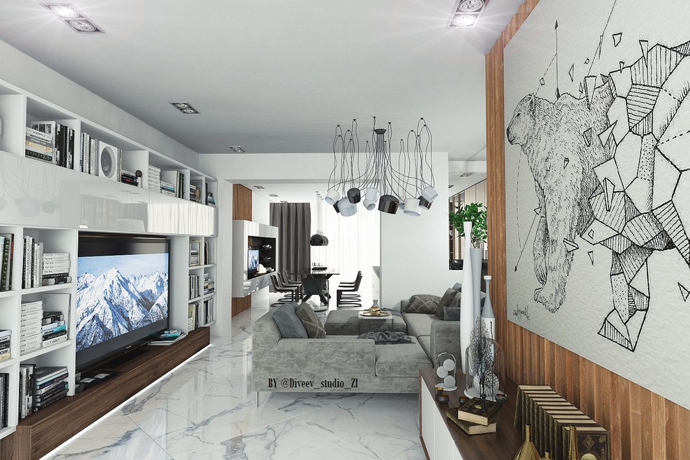 кухня-гостиная