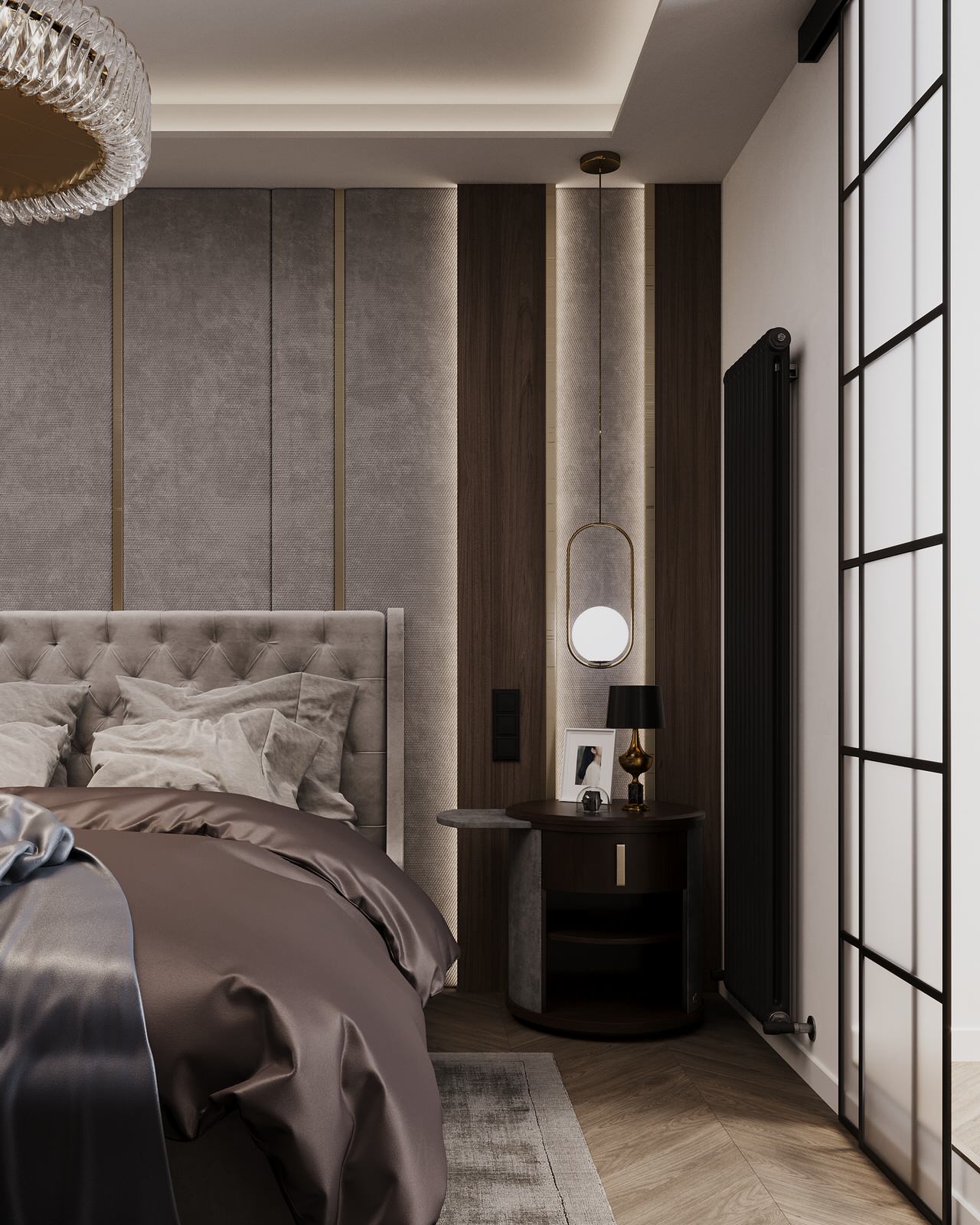 Интерьер квартиры в ЖК «Modum», 98м²