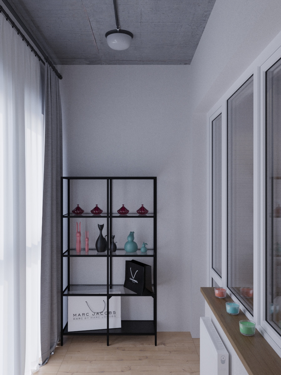 45 кв.м, просторно и экономно