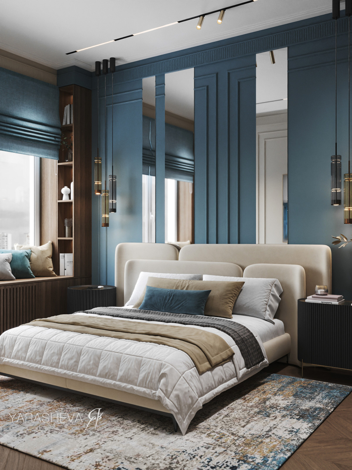 Обложка проекта: Дизайн-проект в ЖК Freedom (Фридом) 55 м кв.