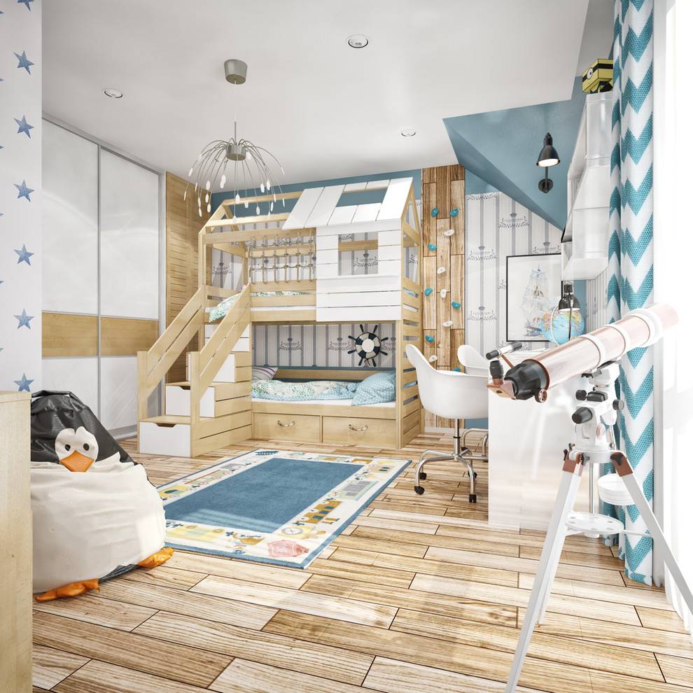 Детская комната для двух мальчишек