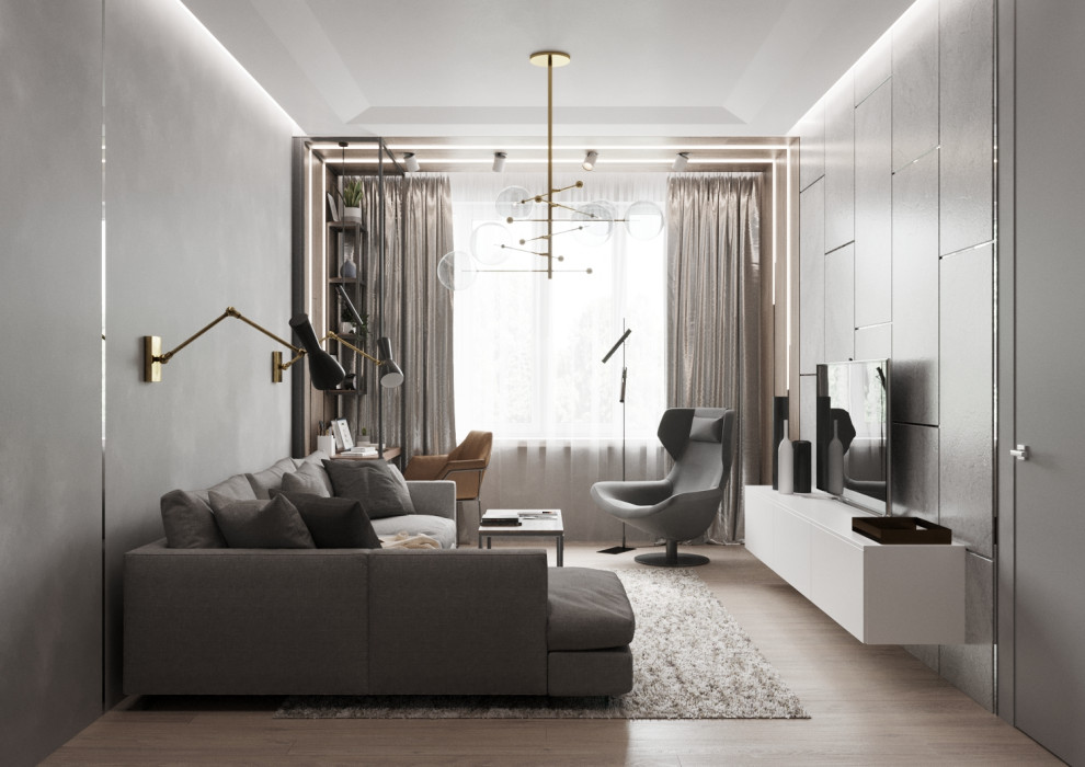 Интерьер гостиной в современном стиле