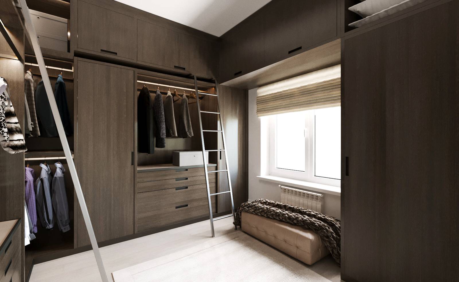 Дизайн гардеробной