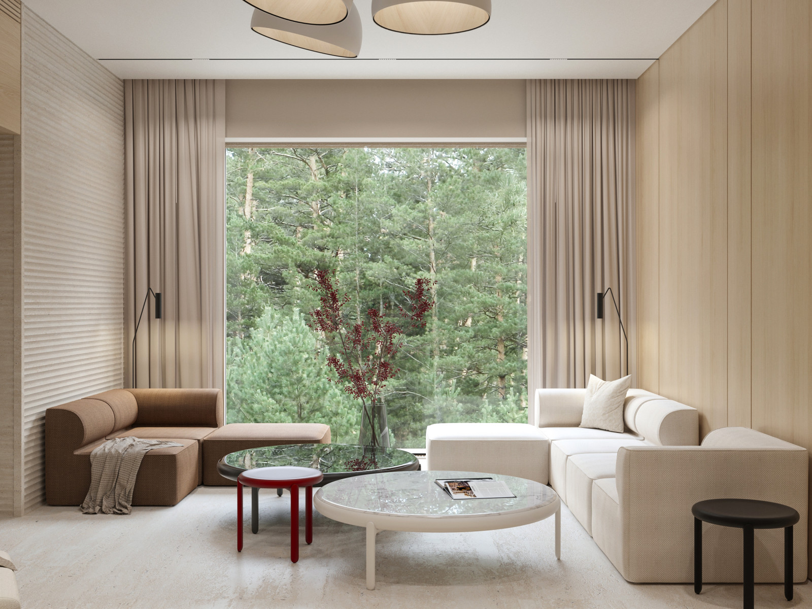 Интерьер СПА-2 в частной резиденции.