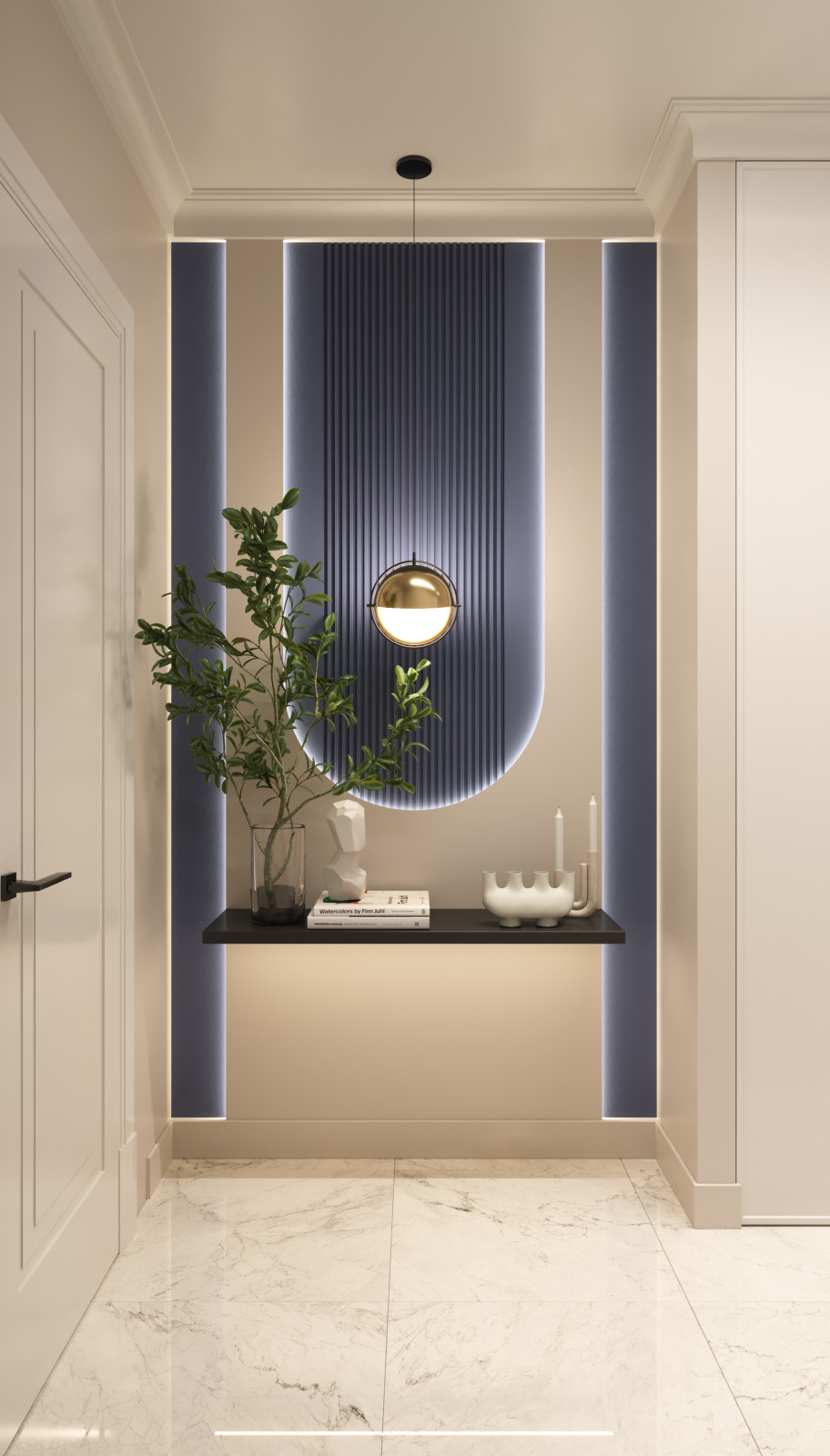 Проект трехкомнатной квартиры