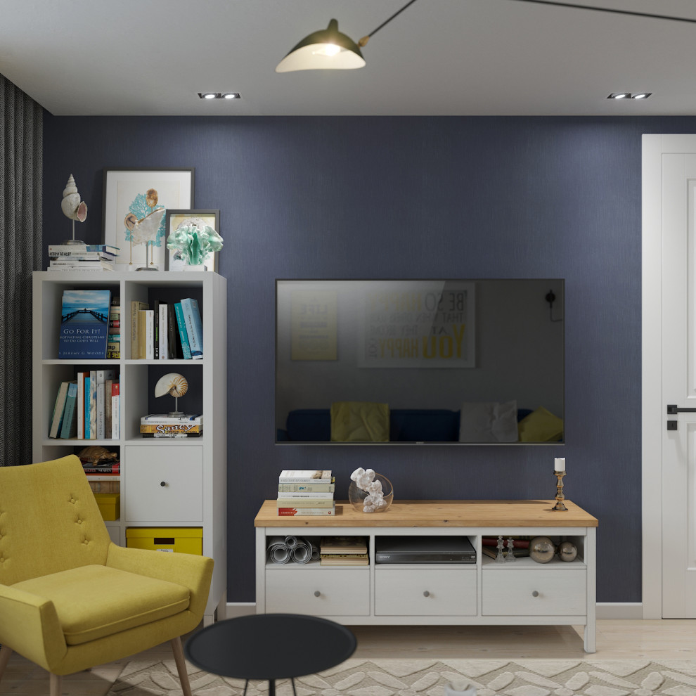 Однокомнатная квартира "Синий диван"