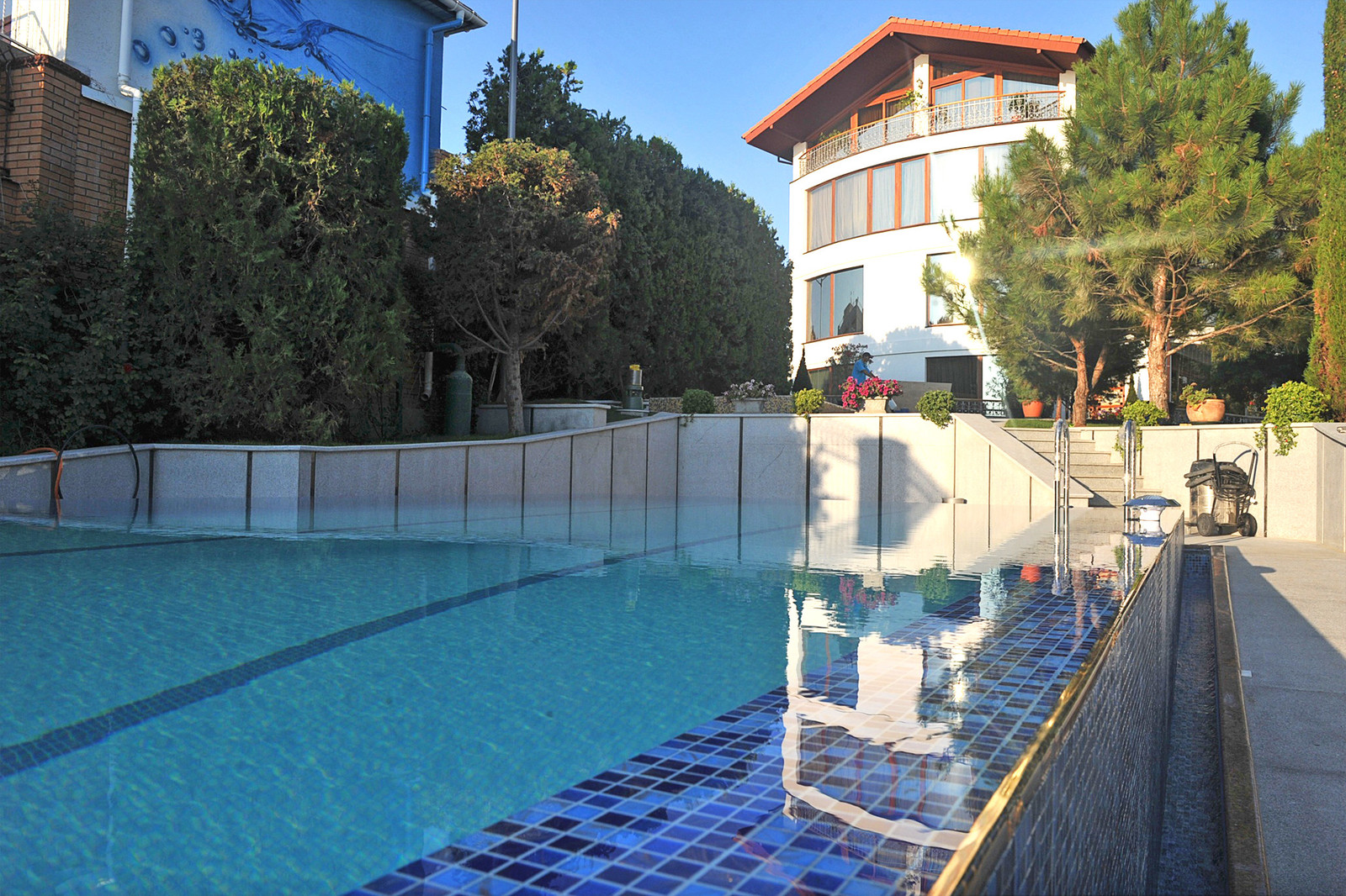 Благоустройство Бассейной зоны проект бассейна в "Вязовой роще" 2012г.