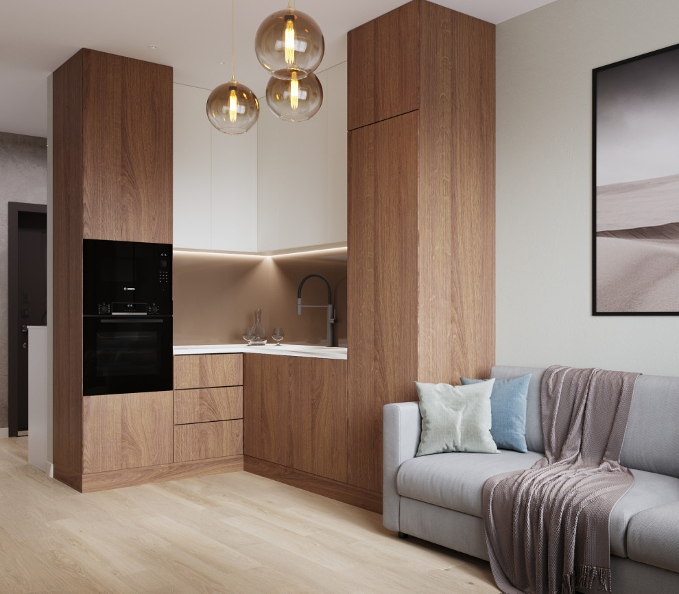 Гостиная из проекта "Природные оттенки"