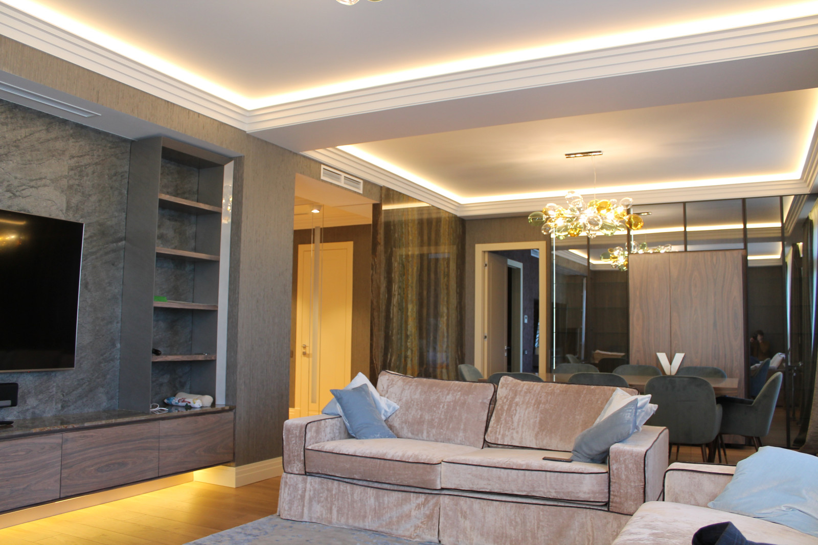 Выбор мебели для гостиной.