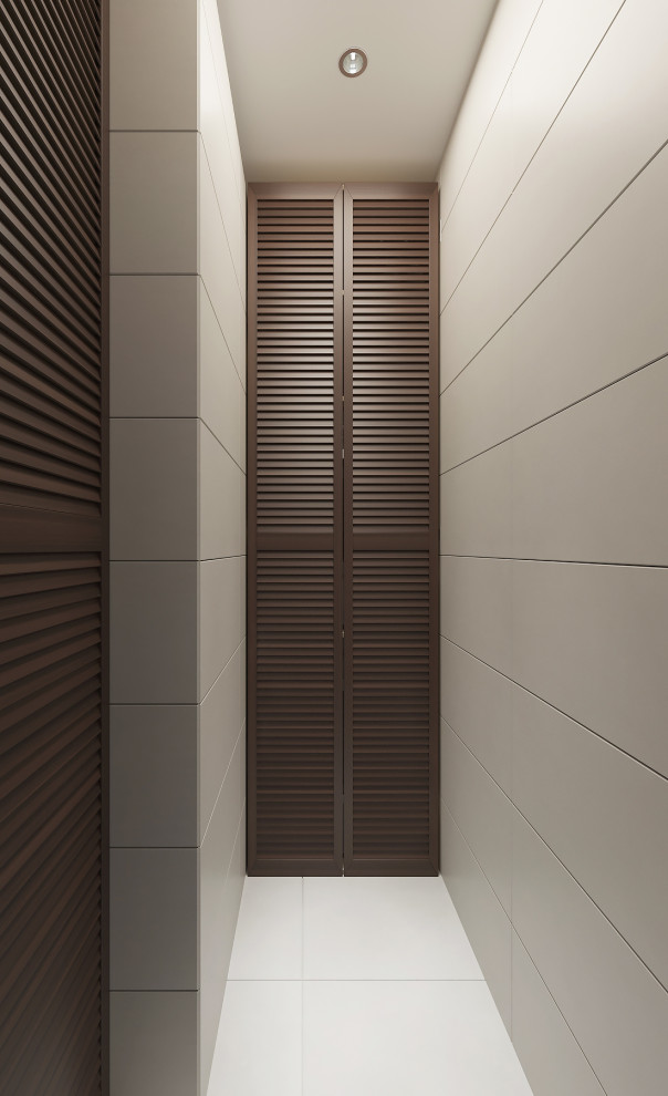 Визуализация постирочной комнаты (ЖК на Октябрьской набережной, Санкт-Петербург)