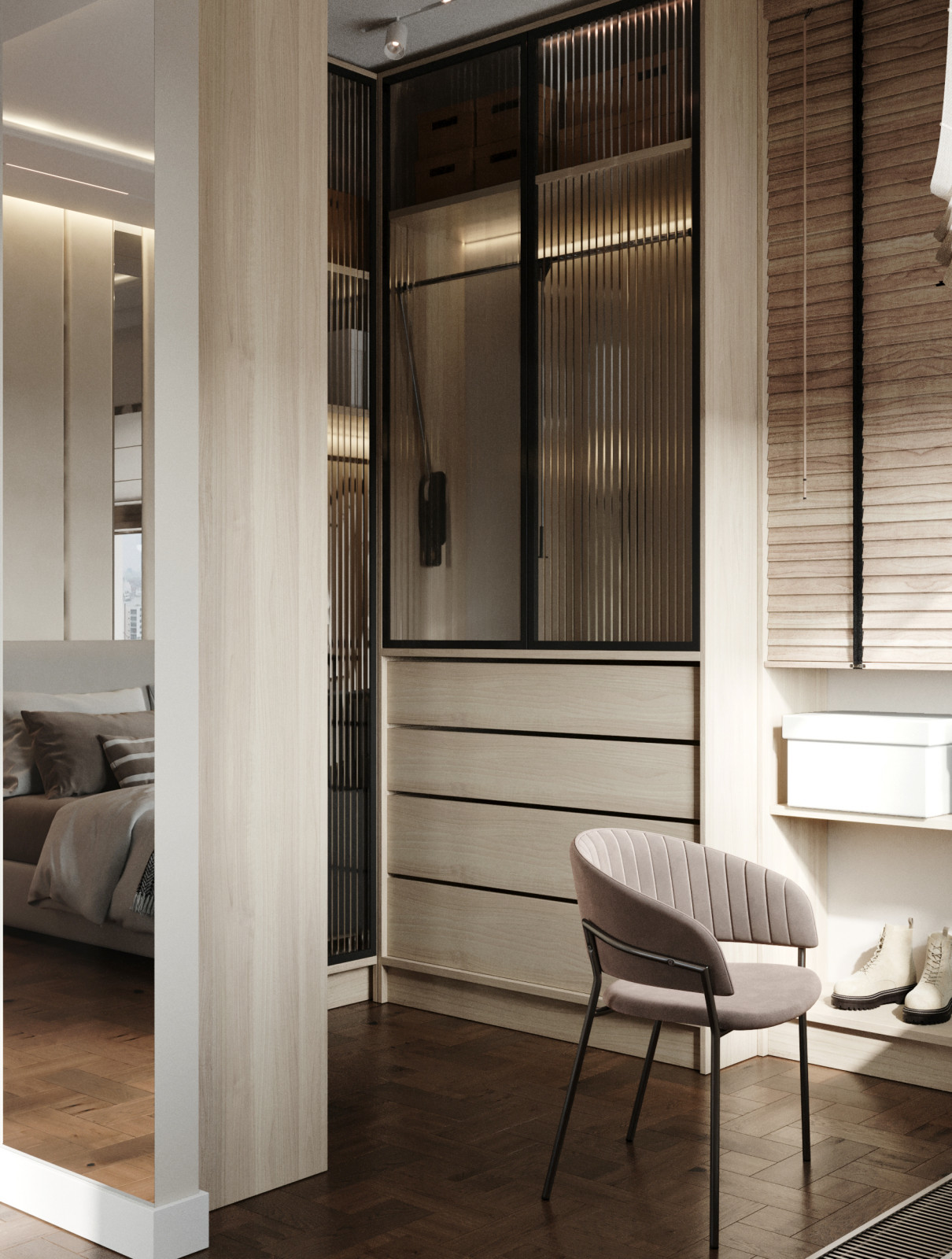 Обложка проекта: Спальня в квартире на Адмирала Лазарева