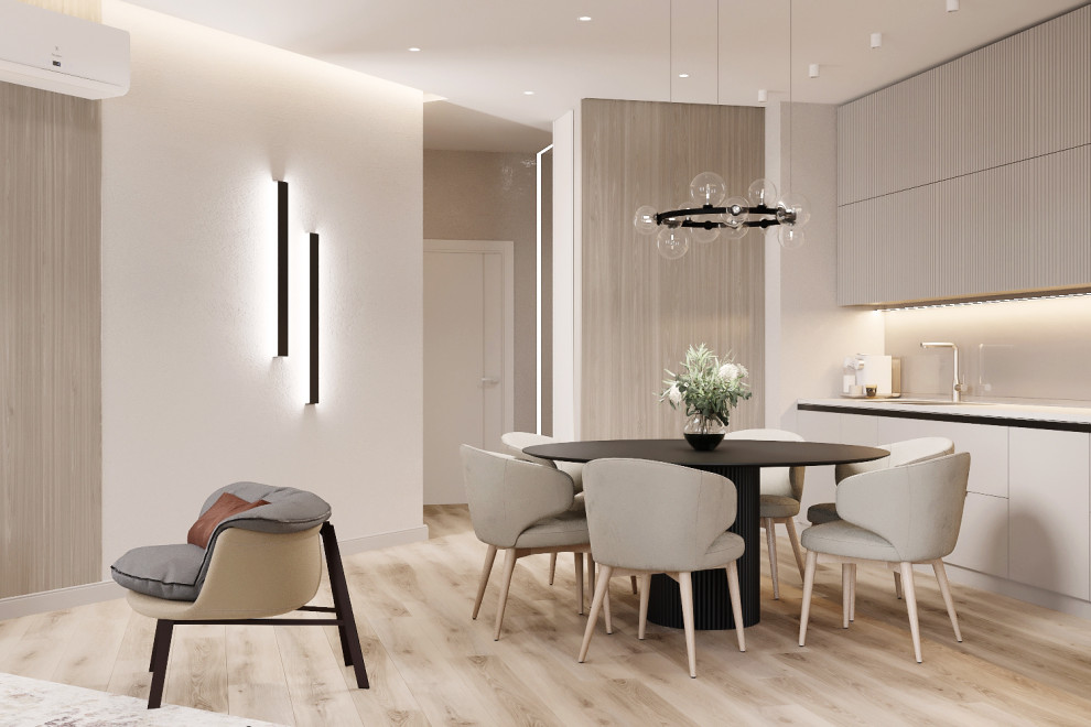 Minimalist apartment 120 m2