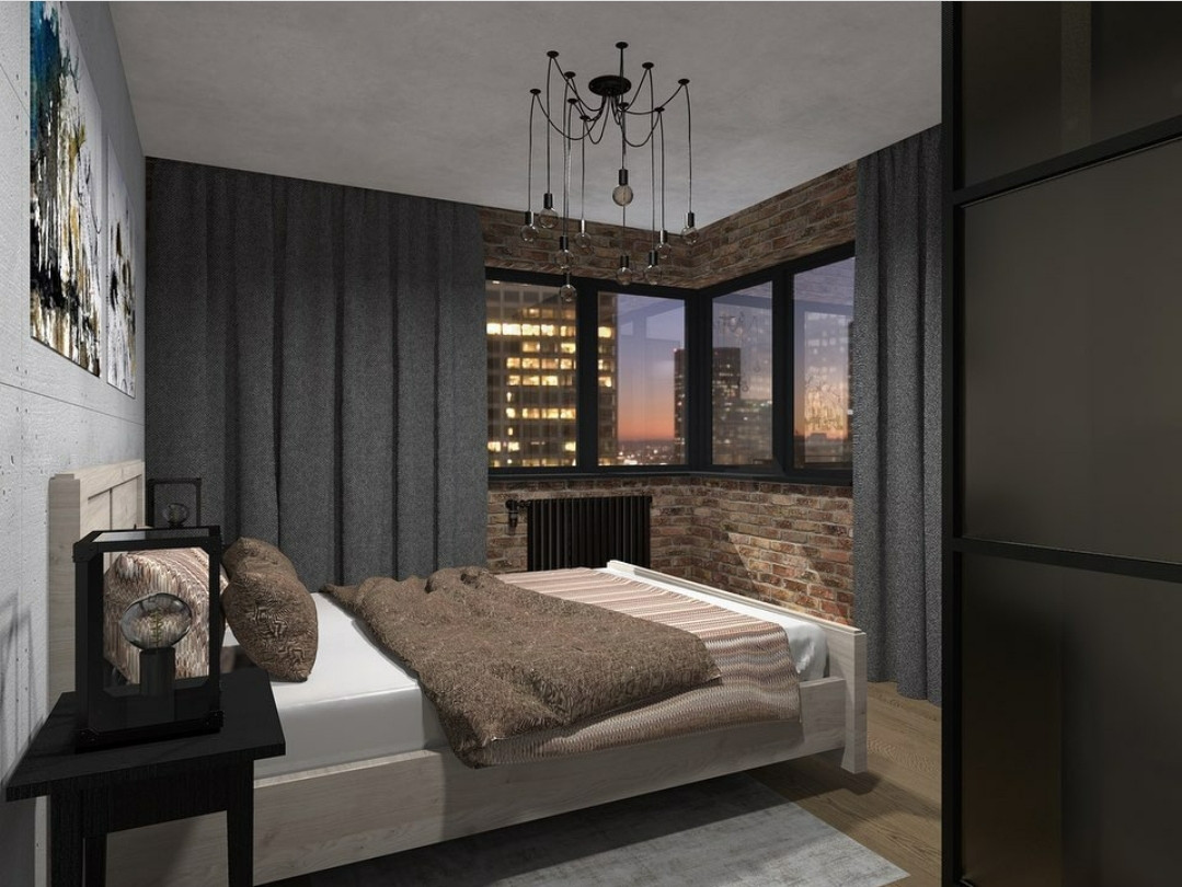 Невероятно стильная квартира в стиле лофт