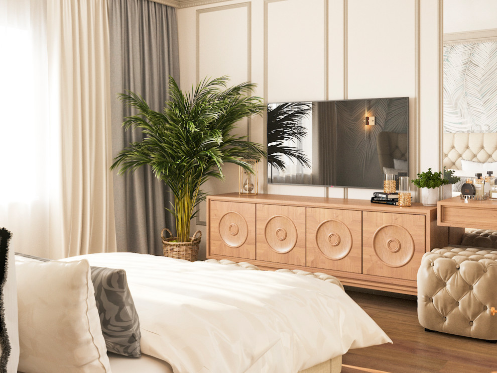 Спальня с фреской