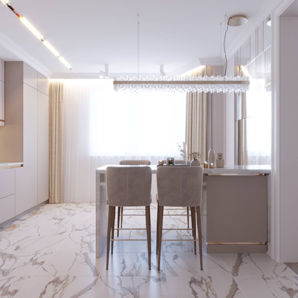 Дизайн интерьера квартиры в Москве