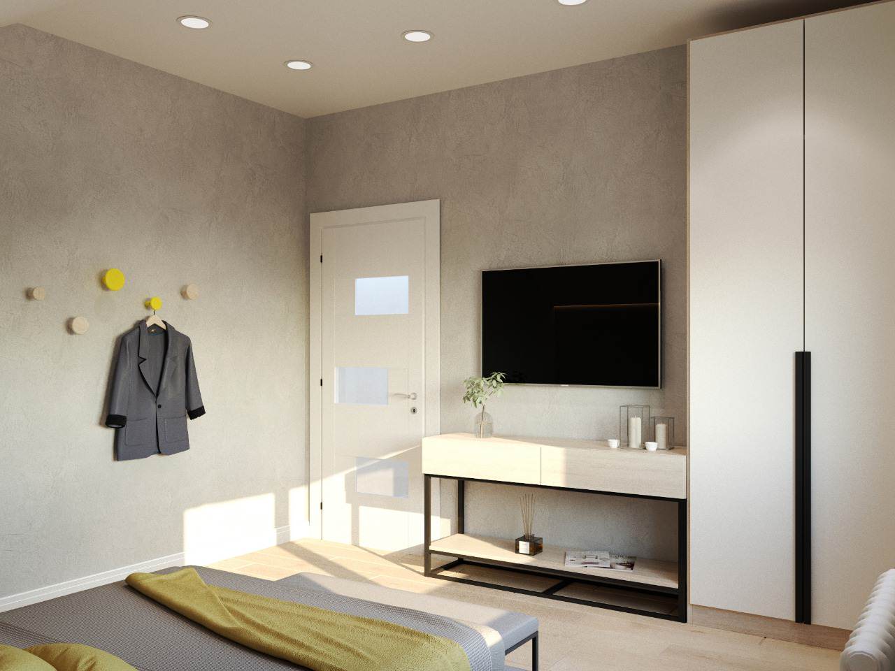 Дизайн проект дома 120кв.м в современном стиле с элементами эко-стиля