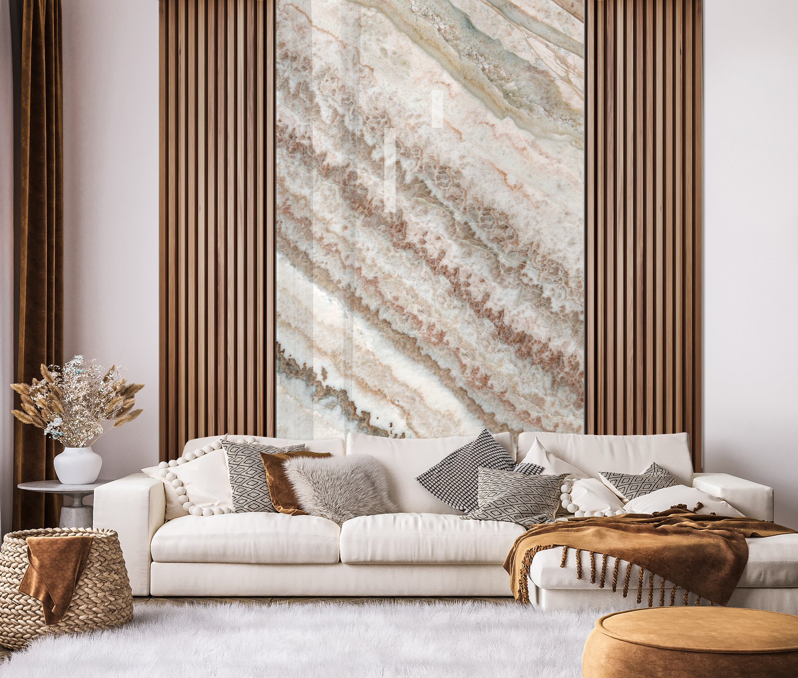 Рейки декоративные мдф/Панели под мрамор