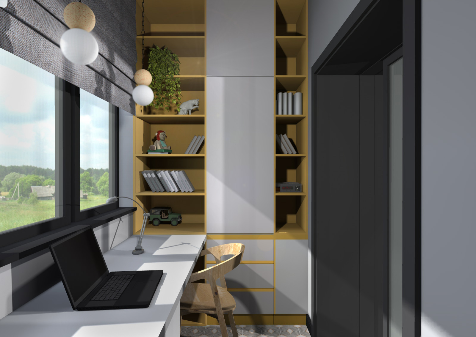 Солнечная детская для двух мальчишек