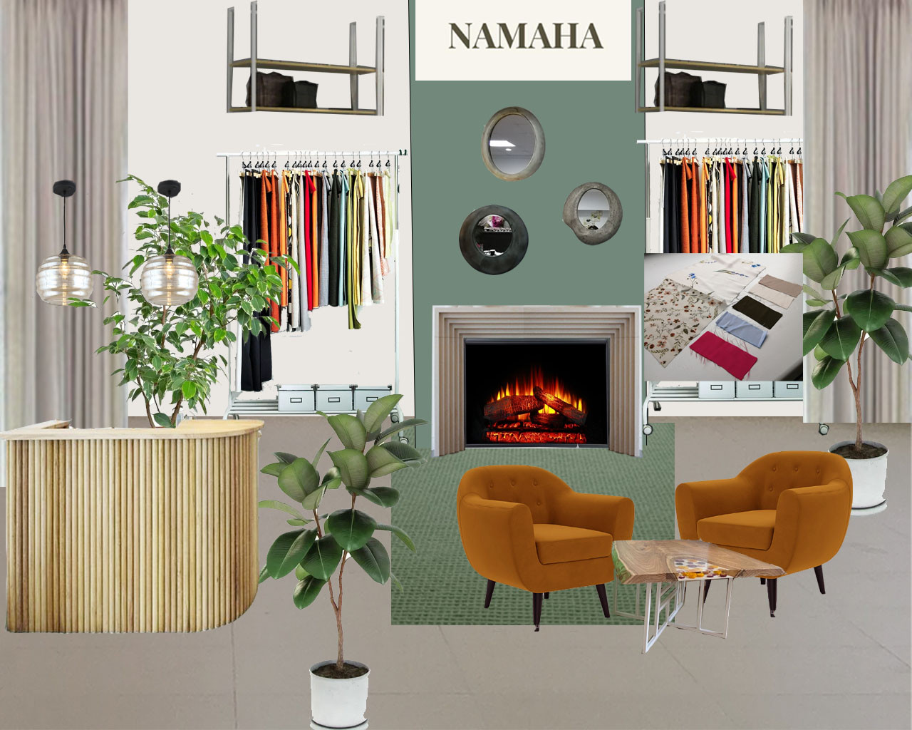 Обложка проекта: концепции шоу-рума