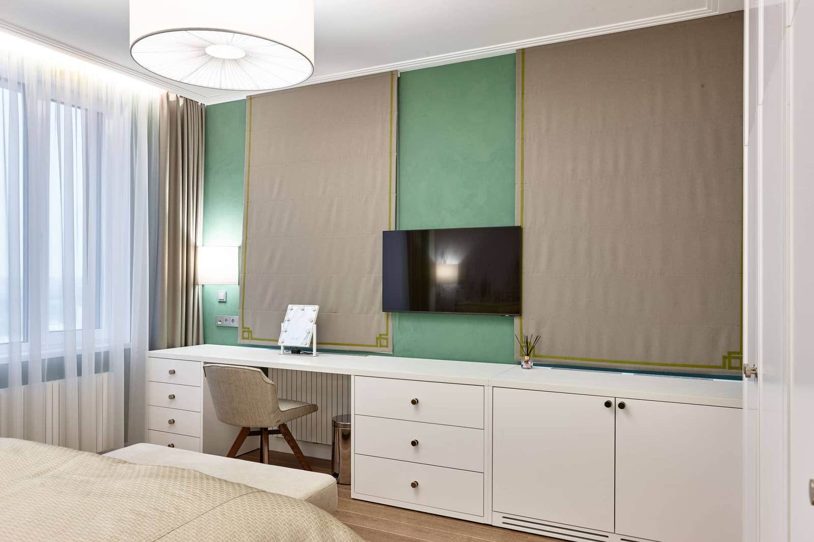 Дизайн и ремонт квартиры в ЖК «Мосфильмовский» — Бабушка и внучка