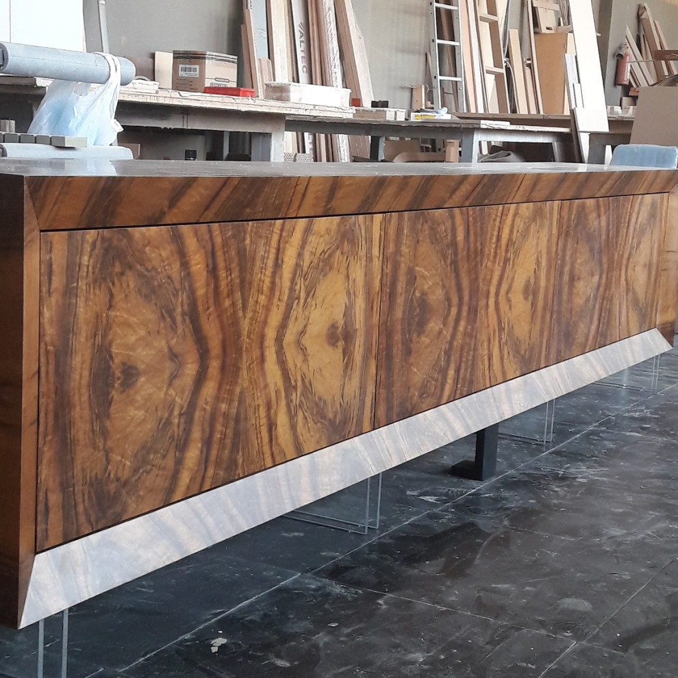 Обложка проекта: Консоль  из шпона  Имбая