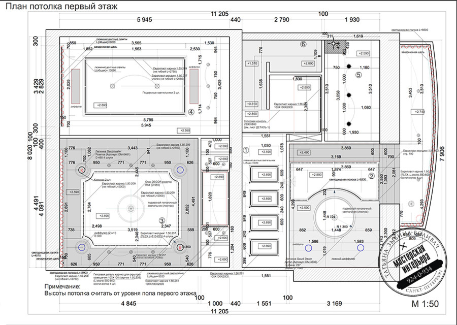 Дворянское Гнездо 2-уровневая кв в Пушкине